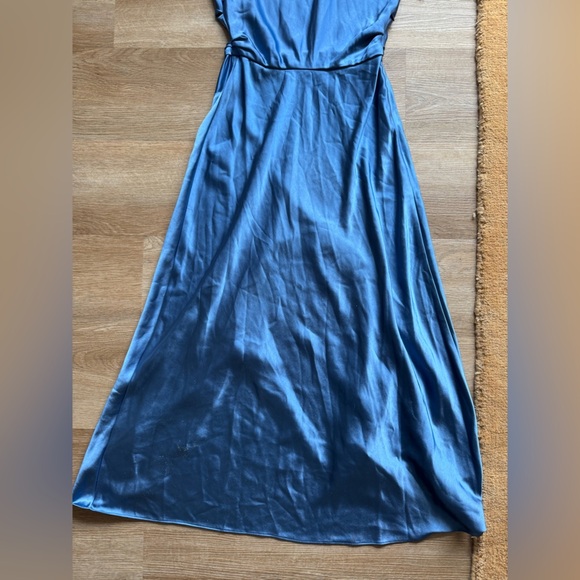 NWT A.L.C. Jasmine Midi Satin Dress - Picture 13 of 14